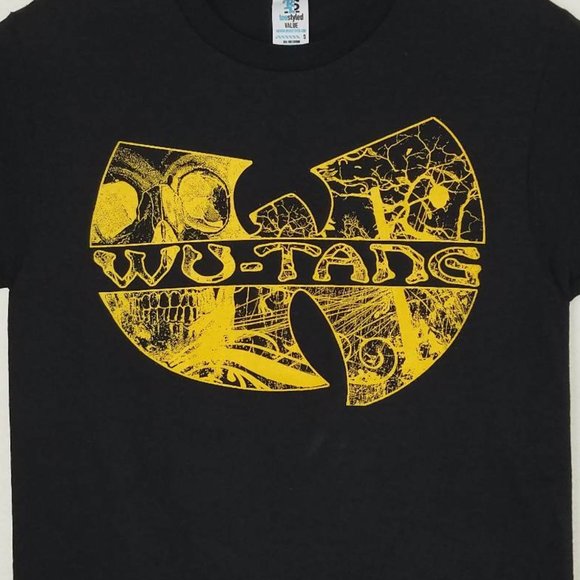 Wu-Tang Clan Smoked Logo Unisex Silkscreen T-Shirt – Small-3XL - Picture 2 of 2